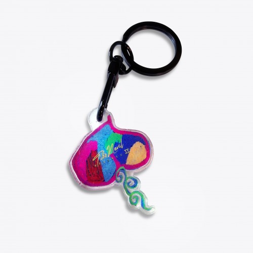 KEY RING HEART BALLOON...